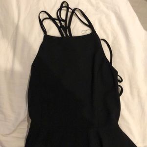 Black formal dress